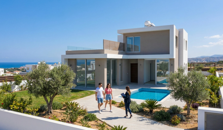 brand new houses cyprus