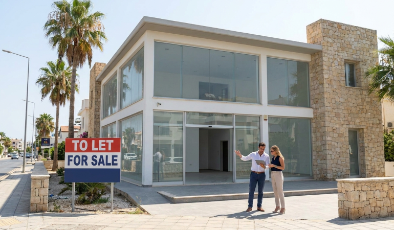 commercial property paphos