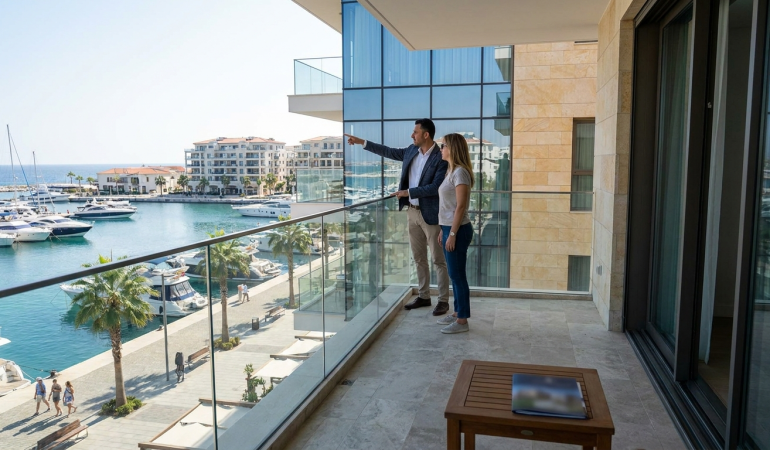 marina property for sale cyprus