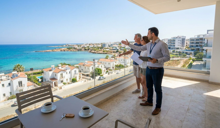 sea view property famagusta