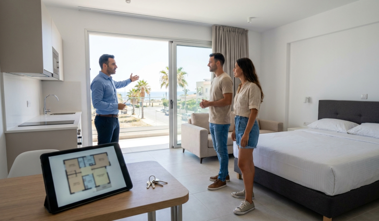 studio apartment for sale cyprus