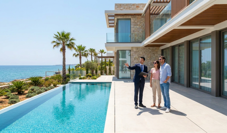 waterfront villas for sale cyprus